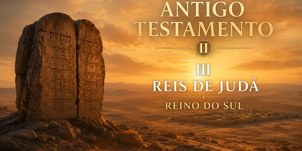 Antigo Testamento II - III Período Teocrático Monárquico (Reis de Judá - Reino do Sul)