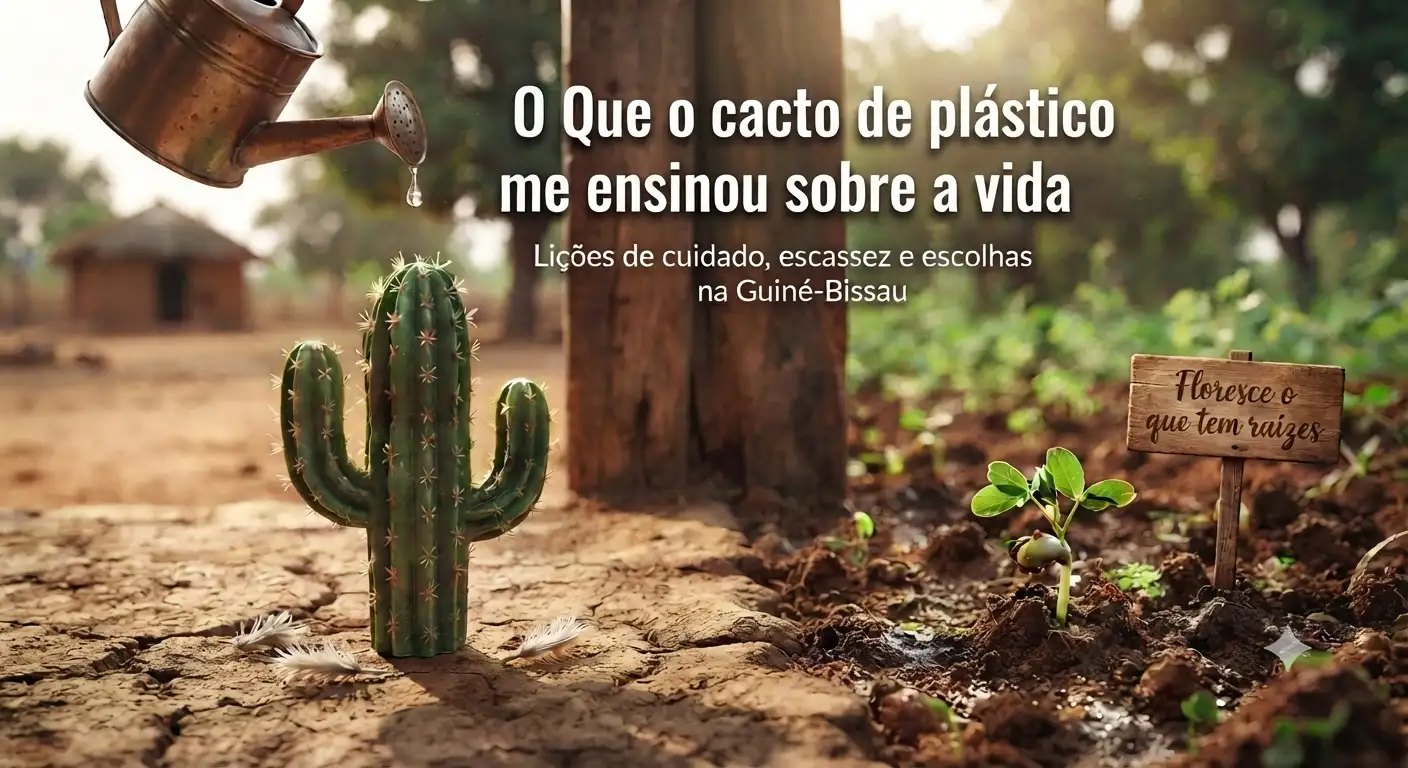 O que o cacto de plástico me ensinou sobre a vida